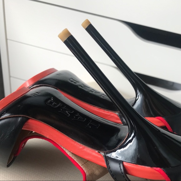 L.A.M.B  LEATHER STILETTO HEELS NEVER WORN - Picture 14 of 14